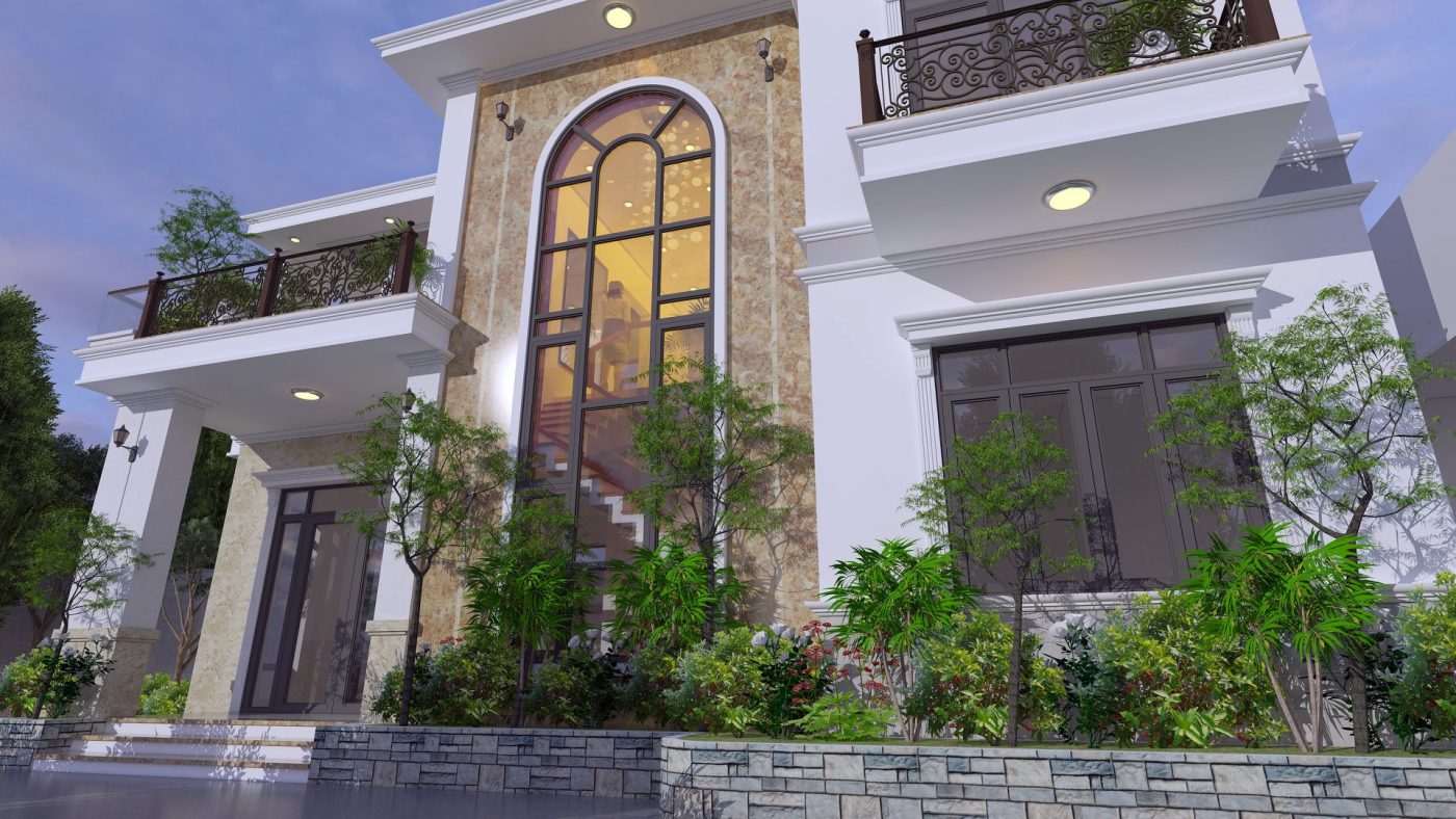 Một trong những công trình của công ty xây dựng nhà phố tại Bình Dương