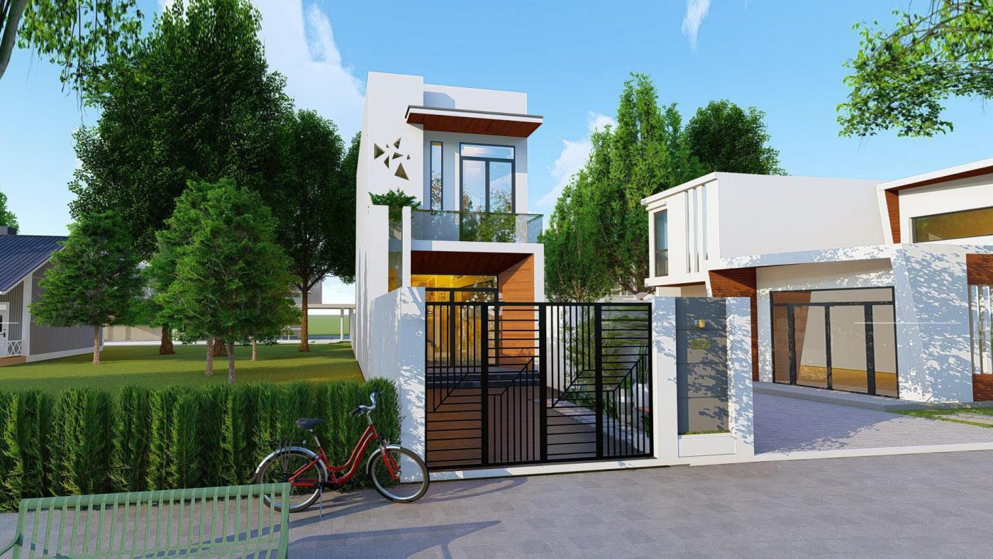 Thiết kế kiến trúc nhà phố