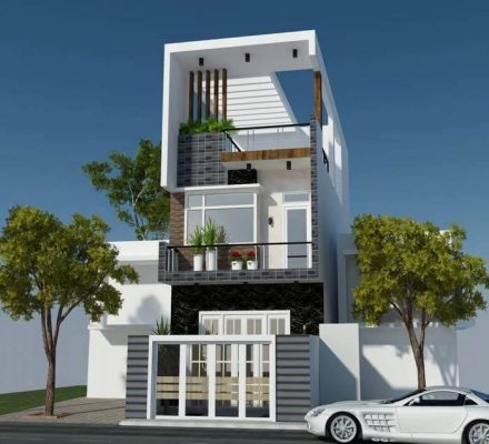 Hồ sơ kiến trúc nhà phố