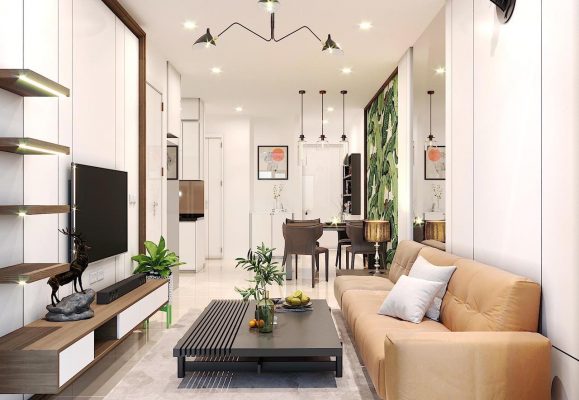 Kiến trúc nhà diện tích nhỏ