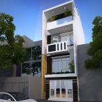 Nhà phố 4 tầng đẹp hiện đại