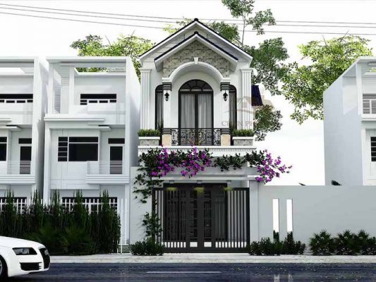 Tư vấn, xây dựng nhà phố 1 trệt 1 lầu tại Bình Dương