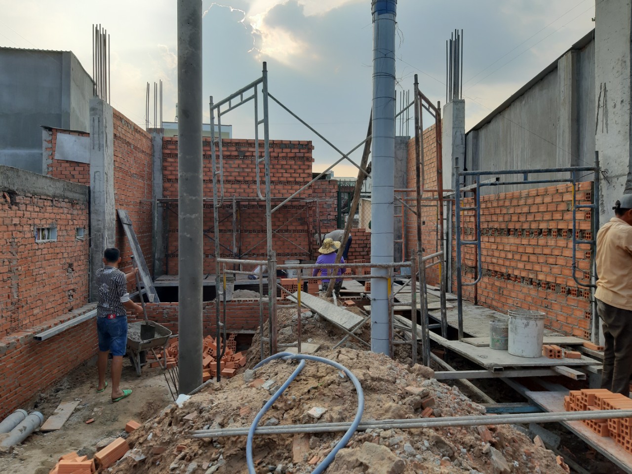 Dự trù kinh phí xây dựng nhà dựa trên thực tế