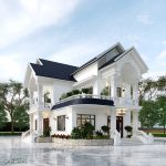 Thi công nhà phố 2 tầng tại Dầu Tiếng Bình Dương